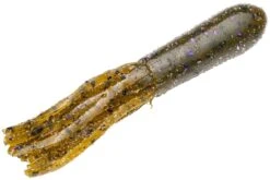 Strike King Coffee Fat Tube 2 3/4 Inch Soft Plastic Tube 9 Pack -Fishing Products Store 12802103410743