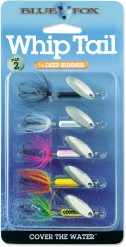 Blue Fox Whip Tail 5-Piece Variety Kit 7 Blue Fox Whip Tail 5-Piece Variety Kit -Fishing Products Store 12965320163383