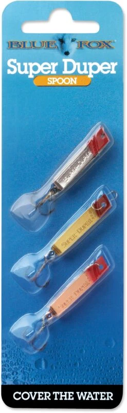 Blue Fox Super Duper 3-Piece Spoon Lure Kit 7 Blue Fox Super Duper 3-Piece Spoon Lure Kit -Fishing Products Store 13071038316599