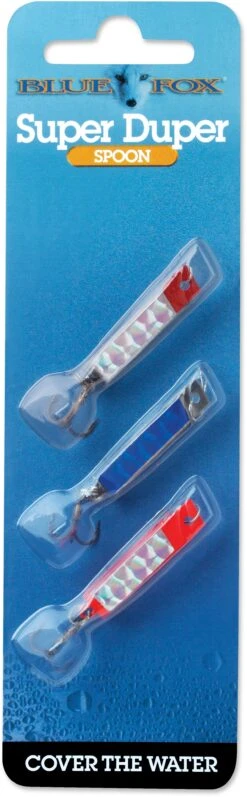 Blue Fox Super Duper 3-Piece Spoon Lure Kit 9 Blue Fox Super Duper 3-Piece Spoon Lure Kit -Fishing Products Store 13071038382135