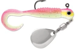 VMC Curl Tail Spin Jig 24 VMC Curl Tail Spin Jig -Fishing Products Store 31352202592345