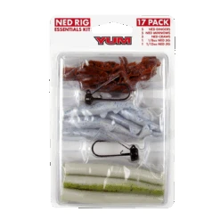 YUM Ned Rig Essentials 17-Piece Kit -Fishing Products Store 32102421463129