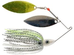 Nichols Pulsator Metal Flake Double Willow Spinnerbait -Fishing Products Store 39275832901721