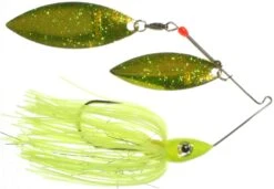 Nichols Pulsator Metal Flake Double Willow Spinnerbait -Fishing Products Store 39275833032793