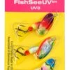 Panther Martin FishSeeUV Ultra Violet 3 Pack Spinner Kit -Fishing Products Store 39544619139161
