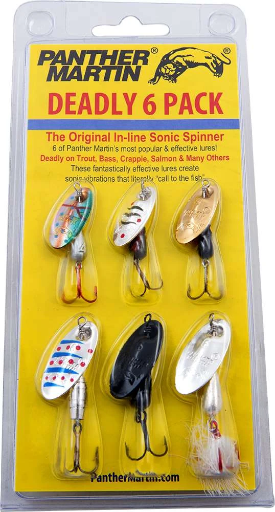Panther Martin Western Trout 6 Pack Spinner Kit 3 Panther Martin Western Trout 6 Pack Spinner Kit