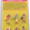Panther Martin FishSeeUV Ultra Violet 6 Pack Spinner Kit -Fishing Products Store 39551994331225