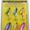 Panther Martin Holographic Deluxe 6 Pack Spinner Kit -Fishing Products Store 39551995641945