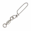 Rosco Nickel Coastlock Snap Swivel -Fishing Products Store 39780474486873