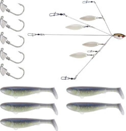 YUM Scottsboro Kit YUMbrella Flash Mob Jr. 3 Inch Swimbait Kit -Fishing Products Store 40397897236569