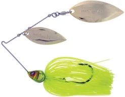River2Sea Ish Monroe Bling Double Willow Spinnerbait 1/2 Oz. -Fishing Products Store Bling04Flo