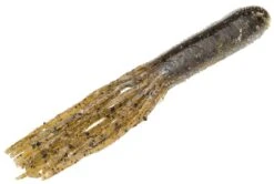 Strike King Coffee Tubes 4 1/2 Inch Flip-N-Tube 6 Pack -Fishing Products Store CT4.5 46 CoffeeTube GreenPumpkin GlamRight