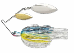 Terminator Stainless Pulse Skirt Spinnerbait Double Willow 3/8 Oz.