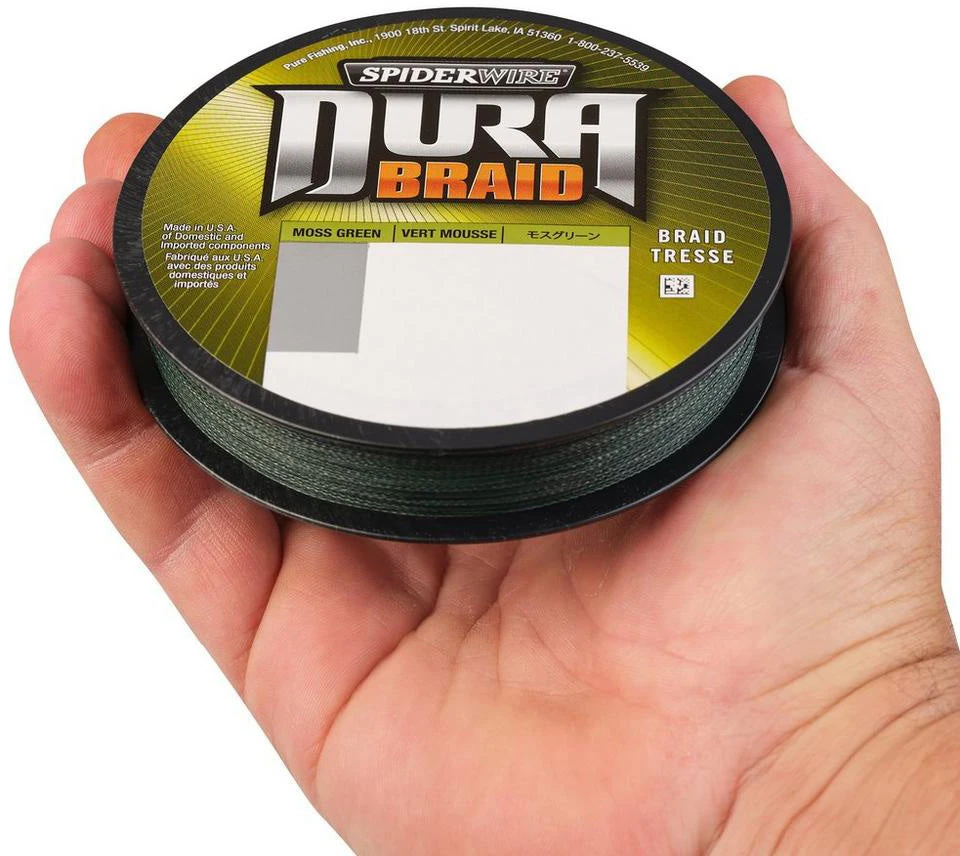 Spiderwire DuraBraid Braided Line - Moss Green 9 Spiderwire DuraBraid Braided Line - Moss Green - Image 7