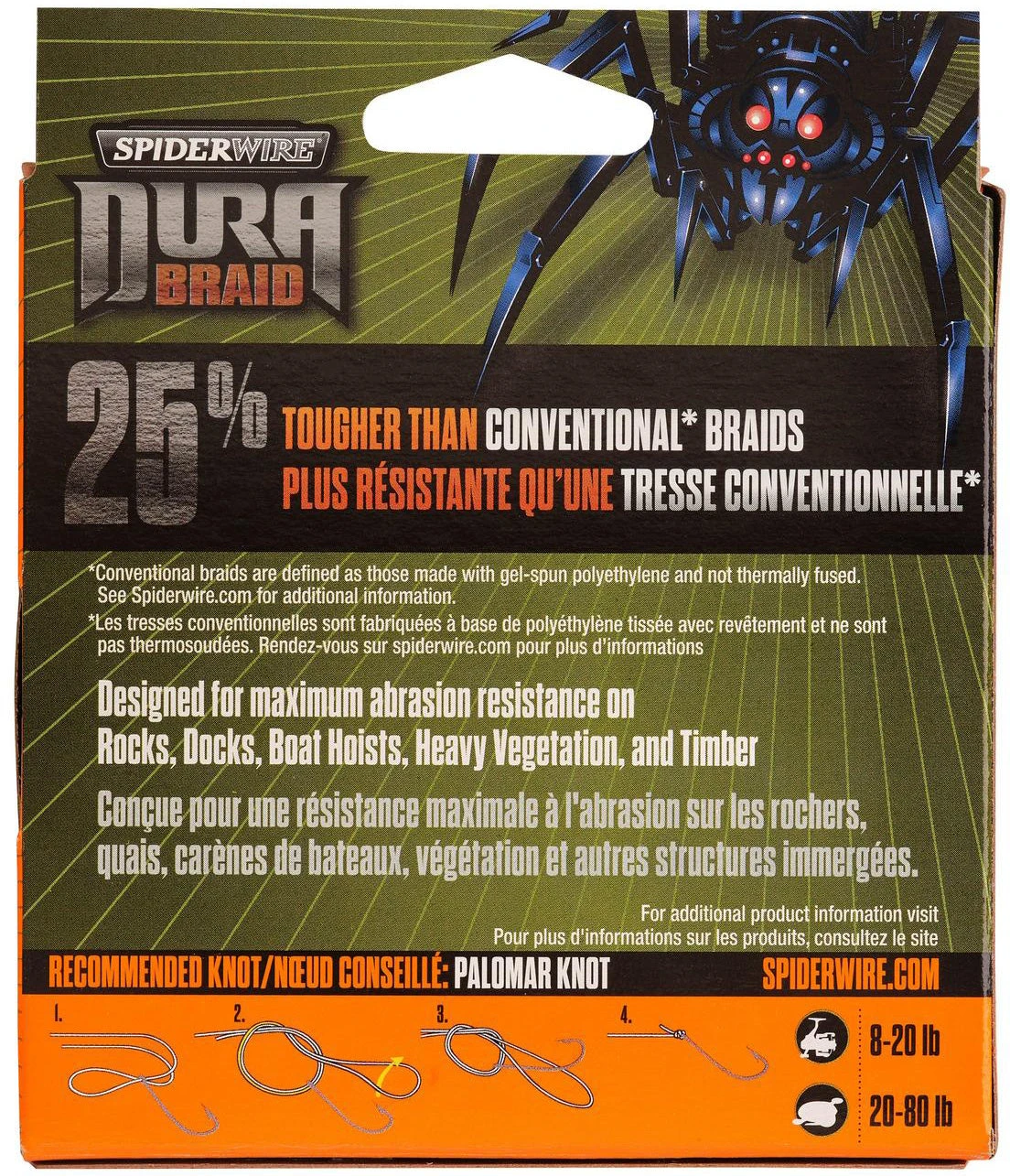 Spiderwire DuraBraid Braided Line - Moss Green 7 Spiderwire DuraBraid Braided Line - Moss Green - Image 5