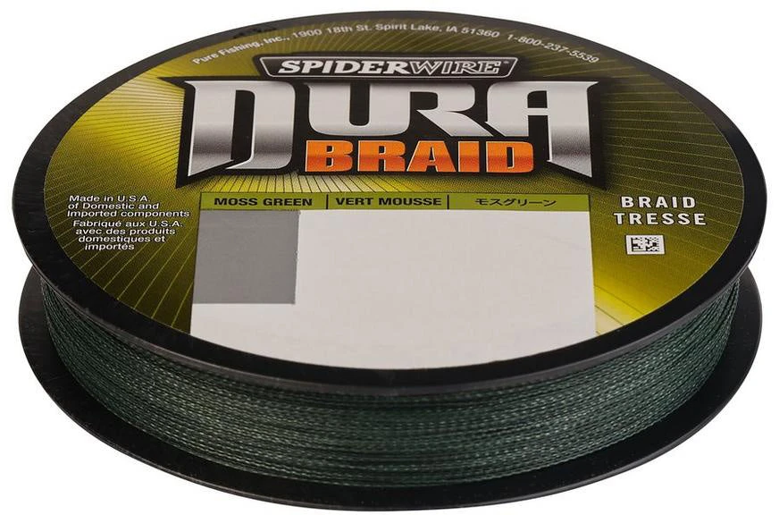 Spiderwire DuraBraid Braided Line - Moss Green 8 Spiderwire DuraBraid Braided Line - Moss Green - Image 6