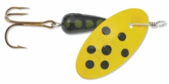 Panther Martin Spotted Undressed Inline Spinner -Fishing Products Store Spotted Yellow Black