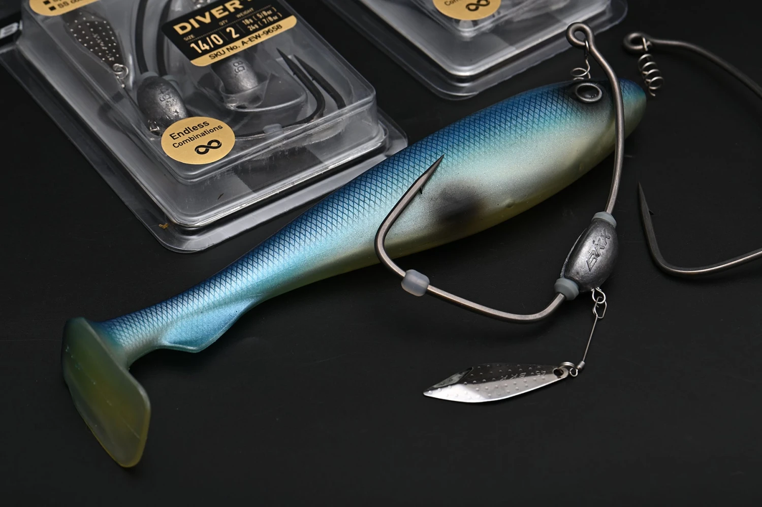 BKK Titan Diver+ Weighted Swimbait Hook 8 BKK Titan Diver+ Weighted Swimbait Hook - Image 6
