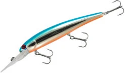 Bandit Suspending Minnow Walleye Deep -Fishing Products Store bdtsm32 chromeblueback