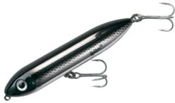 Heddon Super Spook Jr. 3 1/2 Inch Topwater Walker 34 Heddon Super Spook Jr. 3 1/2 Inch Topwater Walker -Fishing Products Store black 2Bshiner