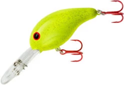 Bandit 300 Crappie Series Deep Diving Crankbait -Fishing Products Store chartreuse sparkle