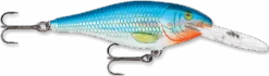 Rapala Shad Rap 2 3/4 Inch Medium Diving Crankbait SR07 -Fishing Products Store holographic 2Bblue 2Bshiner