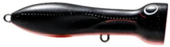 Nomad Design Chug Norris Freshwater/Inshore Popper -Fishing Products Store matte black red belly