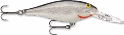 Rapala Shad Rap 2 3/4 Inch Medium Diving Crankbait SR07 -Fishing Products Store silver